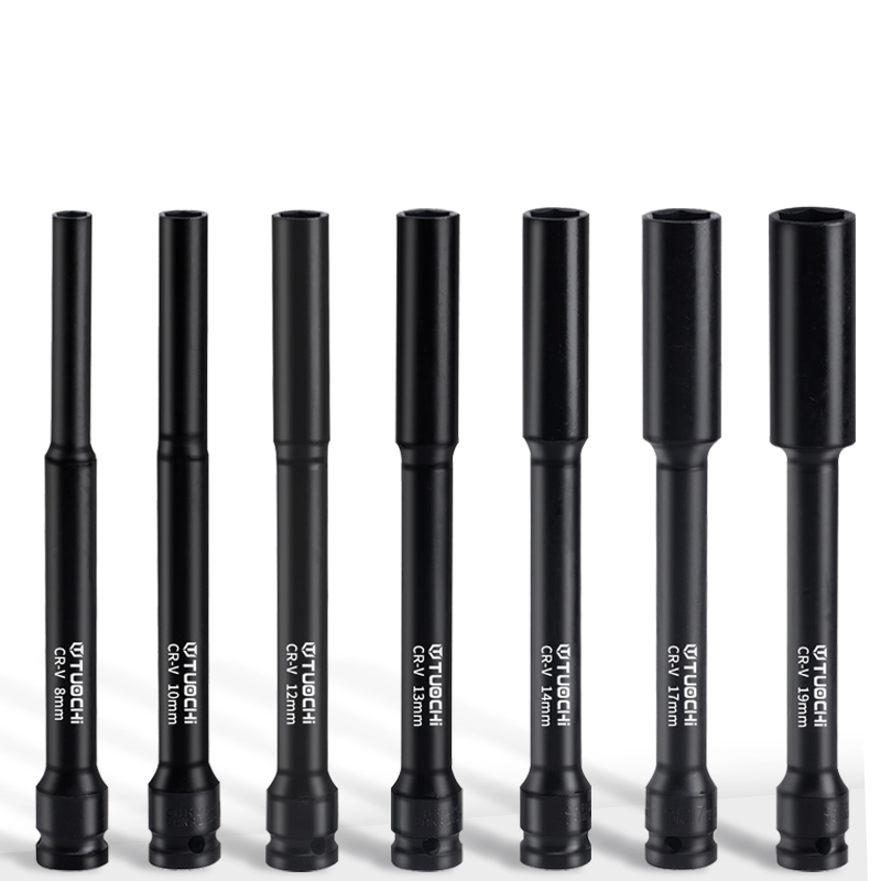 Impact Socket Thin Wall Deep Metric Set - Customizable 128mm Metric Repair 1/2 Inch