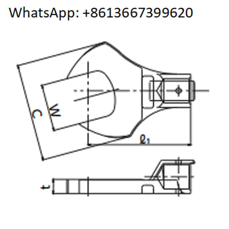 Interchangeable Head Torque Wrench Open - Torque wrench open-end interchange head SH12D15D19D22D*8/12/13/14/16/17/18