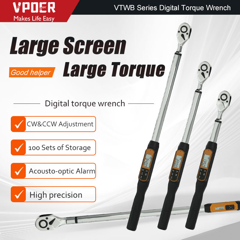 3/8 135Nm,1/2 inch 200Nm 340Nm - Digital Torque Wrench 1/2 Inch 200Nm ulasan dan harga