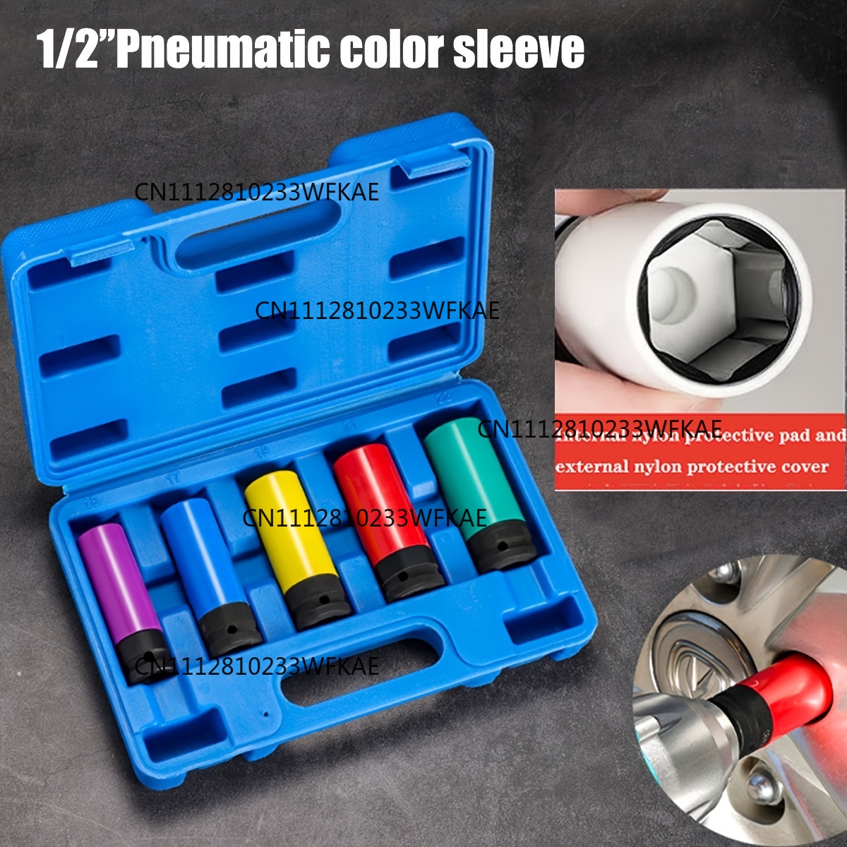 1/2- Inch Drive Wheel Protecto - Impact Socket Thin Wall Deep Metric Set ulasan dan harga