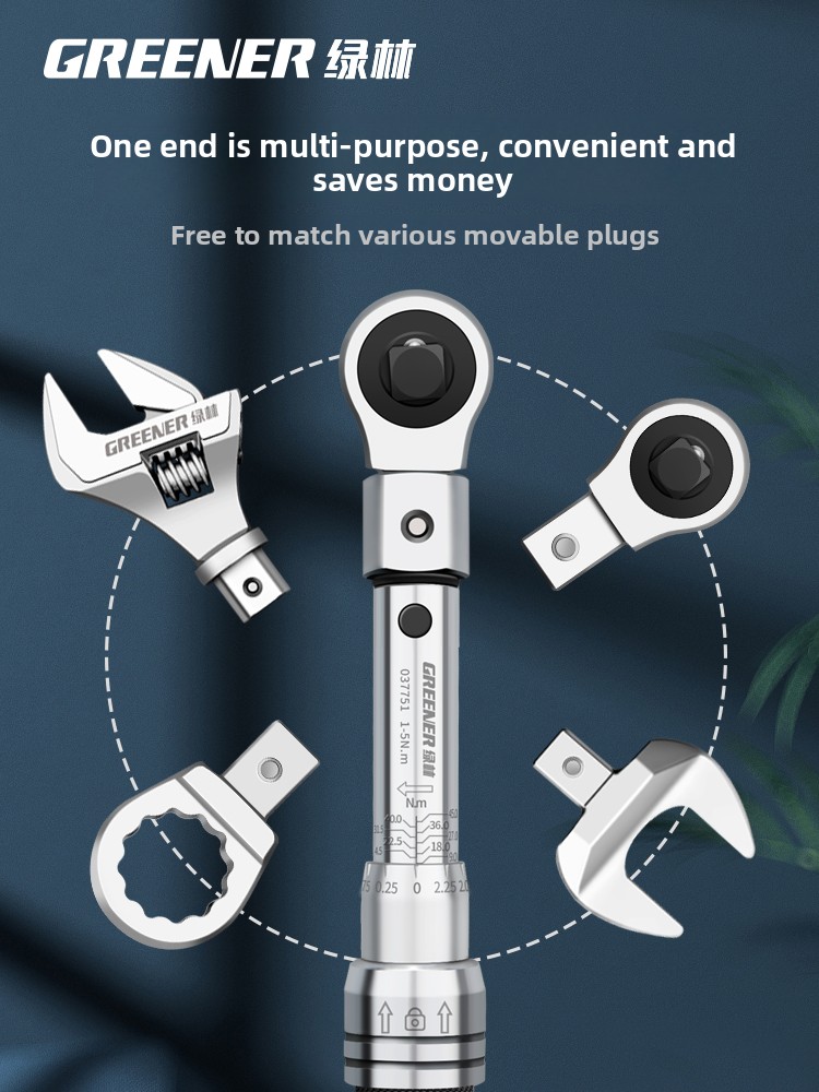 Open-end Torque Wrench High-pr - Interchangeable Head Torque Wrench Open ulasan dan harga