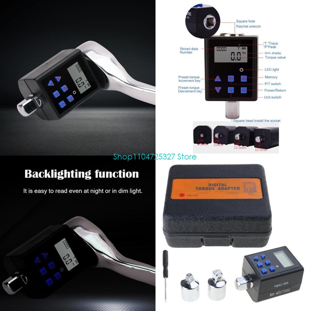 D8KF Torsion Measuring Tester  - Electronic Torque Adapter 3/8 1/2 Digital ulasan dan harga