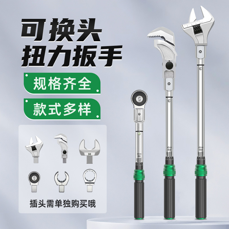 Interchangeable Head Torque Wr - Interchangeable Head Torque Wrench Open ulasan dan harga